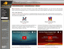 Tablet Screenshot of macros.com